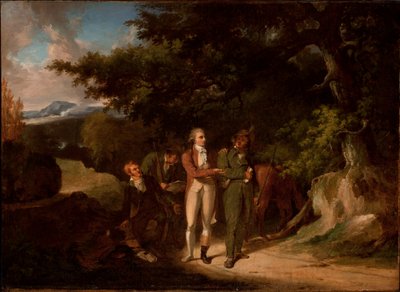 The Capture of Major Andre by Thomas Sully